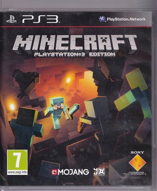 Minecraft Playstation 3 Edition - PS3 (B Grade) (Genbrug)